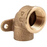 IBP Bänninger Rotguss-lötfitting Wandscheibe 12 mm x 1/2 Zoll IG - Typ 4471G, Dvgw