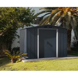 Tepro Metallgerätehaus Eco 8x6 2,62 x 1,82 m anthrazit