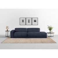 TRENDMANUFAKTUR Big-Sofa »Braga«, blau