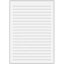 Staufen Staufen® Schulhefte Lineatur 4 liniert DIN A5 ohne Rand, 16 Blatt, 10 St.