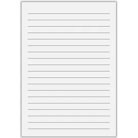 Staufen Staufen® Schulhefte Lineatur 4 liniert DIN A5 ohne Rand, 16 Blatt, 10 St.