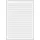 Staufen Staufen® Schulhefte Lineatur 4 liniert DIN A5 ohne Rand, 16 Blatt, 10 St.