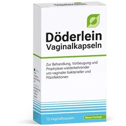 Döderlein Vaginalkapseln Mit Milchsäurebakterien