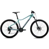 Ghost Mountainbike »Lanao 27.5 AL«, 21 Gang, Shimano, Tourney RD-TY300 Schaltwerk, Kettenschaltung, für Damen und Herren, Kettenschaltung Ghost lila-mint cm