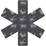 ELO Pfannenschoner-Set 2-teilig PROTEC, Schwarz - Textil - Ø 37 cm