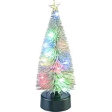 Infactory Bunter LED-Weihnachtsbaum 25 cm