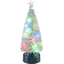Infactory Bunter LED-Weihnachtsbaum 25 cm