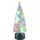 Infactory Bunter LED-Weihnachtsbaum 25 cm