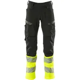 Mascot Hose mit Knietaschen ULTIMATE STRETCH 90C62 schwarz/hi-vis Gelb