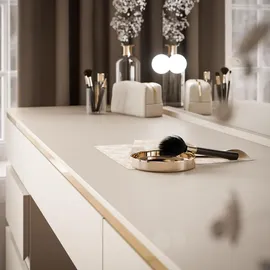 lookway Schminktisch AURORA DOUBLE KASCHMIR mit Schubladen