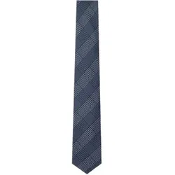 Hackett London für Herren. HM053636 Navy Pow Seidenkrawatte (OSFA), Lässig, Party, Klassisch, Marine