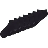 NAME IT NKNANCLE 7P SOLID NOOS Sneakersocken 7er Pack Schwarz 34-36