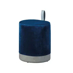 Hocker   Osane , blau , Maße (cm): B: 38 H: 43 T: 32,5