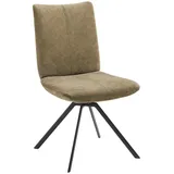 Venjakob Stuhl, Grün, Metall, Textil, A-Form, 53x91x66 cm, Goldenes M, Made in Germany, Dgm, DGM-Klimapakt, DGM-Emissionslabel, Sitzfläche 360° drehbar, Gestellauswahl, Esszimmer, Stühle, Esszimmerstühle, Vierfußstühle