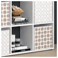 Vicco Raumteiler Nove 104 x 29 x 108 cm Weiß