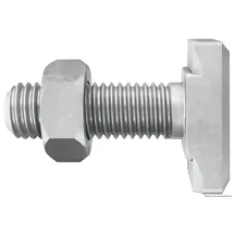 fischerwerke fischer Hammerkopfschraube FBC-S-38/23-M12x80-8.8--HDG, feuerverzinkter Stahl, 5...