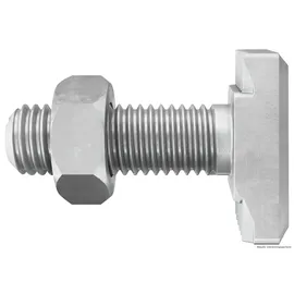 fischerwerke fischer Hammerkopfschraube FBC-S-38/23-M12x80-8.8--HDG, feuerverzinkter Stahl, 5...