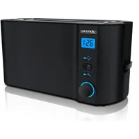 Arendo Toaster, 2 lange Schlitze, für 4 Scheiben, 1500