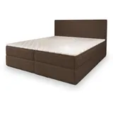 masseno Boxbett 160 x 200 cm Braun