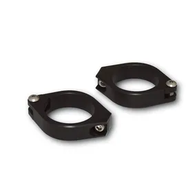 Highsider CNC Standrohrschellen 38-41mm schwarz 1 Paar