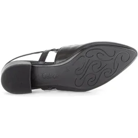 Gabor Slingpumps Gabor Damen, Gr. 40, schwarz, Schuhe Slingpumps
