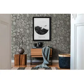 A.S. Création Vliestapete Stein - 10,05 m x 0,53 m - Made in Germany