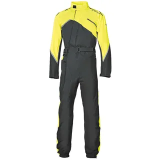 Held Monsun II 1-Teiler Motorrad Regenkombi - schwarz-neongelb - L