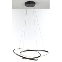 CASANOVA casa NOVA Pendelleuchte SPIRO (LBH 63x48x150 cm schwarz