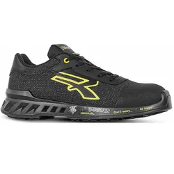 Sicherheitshalbschuhe S1P "FRANK" RED LEVE - 37 - schwarz
