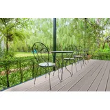 Elephant Gin Terrassenkomplettset WPC Hohlkammer 25 m2 grau