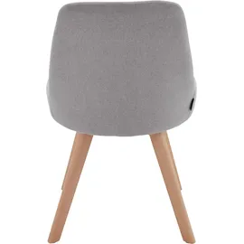 INOSIGN »Dilla, TOPSELLER", Set, 2 Stk.im 1er und 2er Set, Webstoff Bezug, Sitzhöhe 48 cm, Küchenstuhl