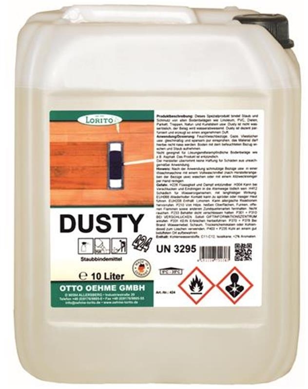 Lorito Staubbindemittel Dusty 424 Dusty 10 Liter