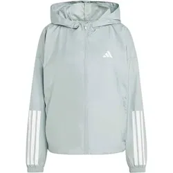 ADIDAS Damen Schlupfjacke Hyperglam 3-Streifen Windbreaker XS Silber