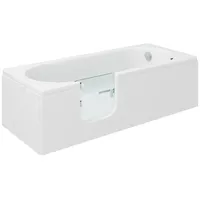 hak Handelsagentur Koch CASCADE Badewanne mit Tür/Seniorenbadewanne 169,5x70cm Ausführung Links