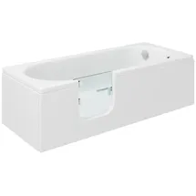 hak Handelsagentur Koch CASCADE Badewanne mit Tür/Seniorenbadewanne 169,5x70cm Ausführung Links