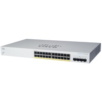 Cisco Switch - Smart - 24 x 10/100/1000 PoE