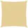 vidaXL Sonnensegel Sandfarbe 4x4 m 100% Polyester Oxford