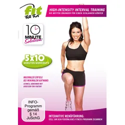 Fit for Fun - 10 Minute Solution: High-Intensity-Interval Training | Zustand: Neu & original versiegelt
