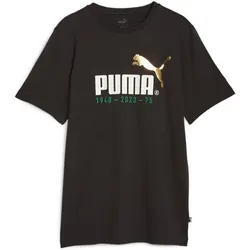 PUMA Herren Shirt No. 1 Logo Celebration Tee, PUMA BLACK, S