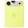 Apple iPhone 17 Pro Silikon Case mit MagSafe Neongelb