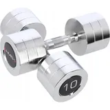 HMS CHD10 Kurzhanteln verchromt (2 x 10 kg)