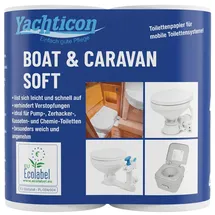 Yachticon Soft WC Papier 2-lagig 4 Rollen