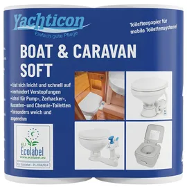 Yachticon Soft WC Papier 2-lagig 4 Rollen