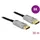 DeLock Aktives Optisches Kabel DisplayPort 1.4 30 m Schwarz