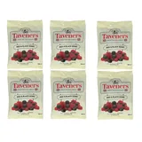 6 Beutel  Taveners Red & Black Gums Himbeeren Johannisbeeren a 165g