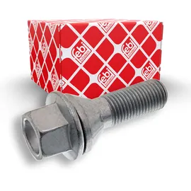FEBI Radschraube M14 x 1,5 Kegelbund, 1 Stück, Silber