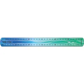 Maped Lineal Twistn Flex DECOR, 30 cm mehrfarbig,