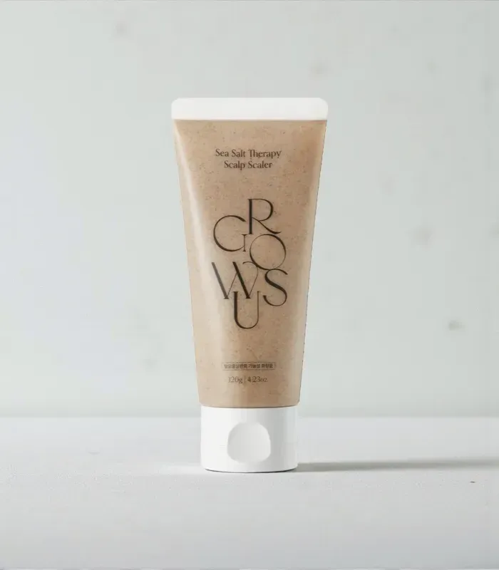 Growus Sea Salt Therapy Scalp Scaler – Kopfhaut Peeling für Reinigung und Frische 120g