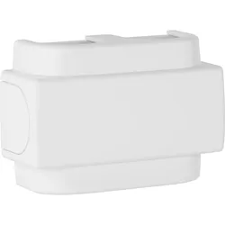 Design-Abdeckung weiß für Ventil-/Hahnblock Flex