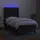 vidaXL Boxspringbett 100 x 200 cm Schwarz